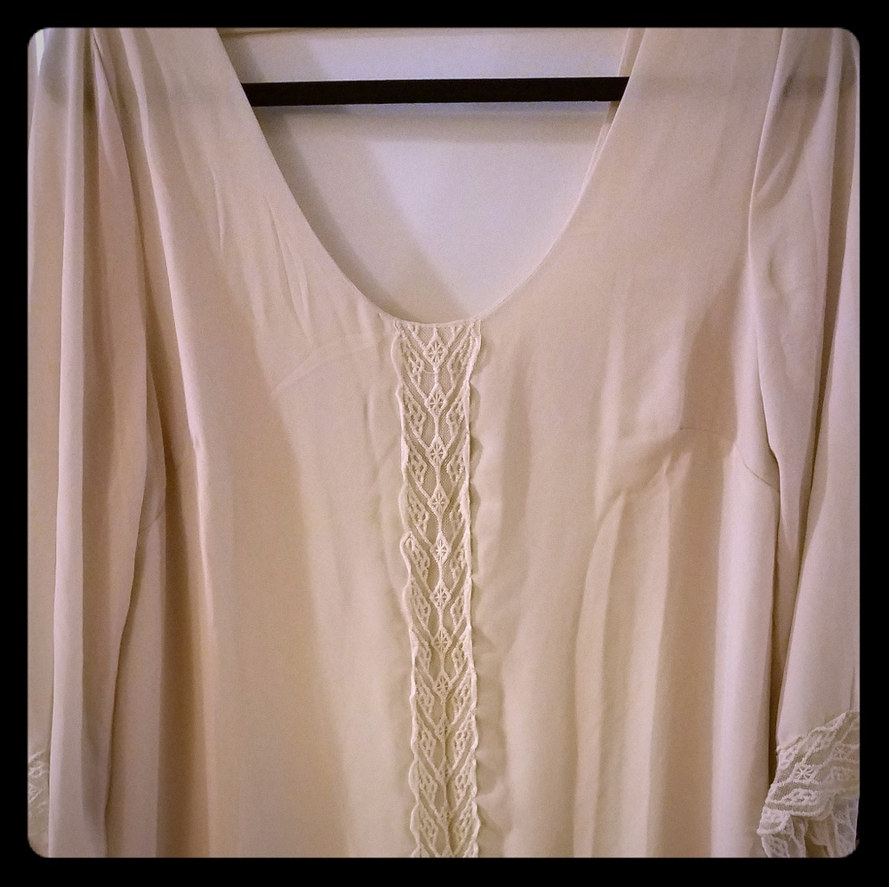 Cream Tunic by Astr